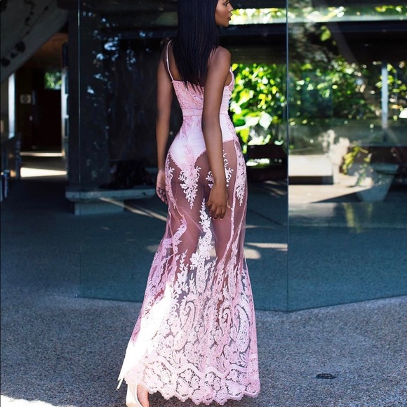 House of CB Lucia Lace Dress - Picture 6 of 8